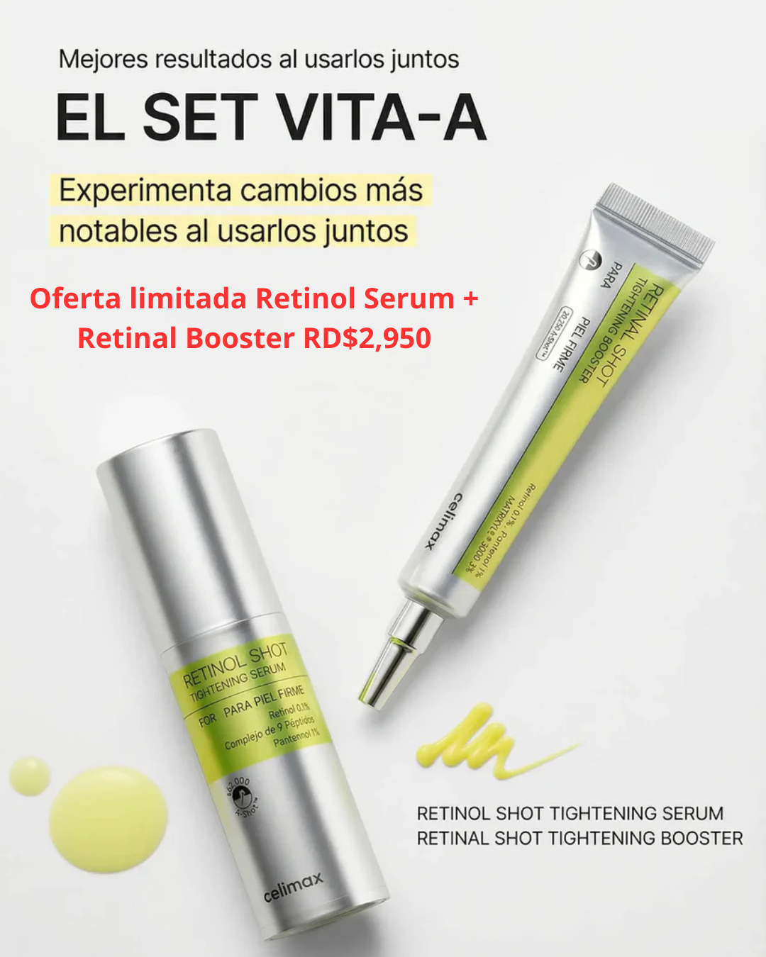 Celimax Retinal Shot | Celimax Suero Tensor The Vita A Retinol Shot