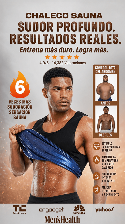 Chaleco Sauna Moldeador